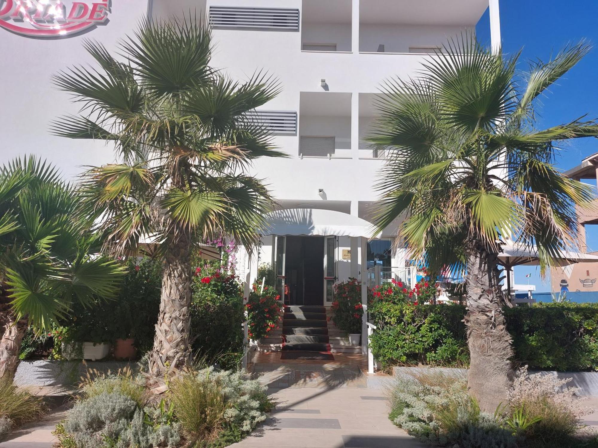 Hotel Driade Sul Mare Rimini Exteriör bild