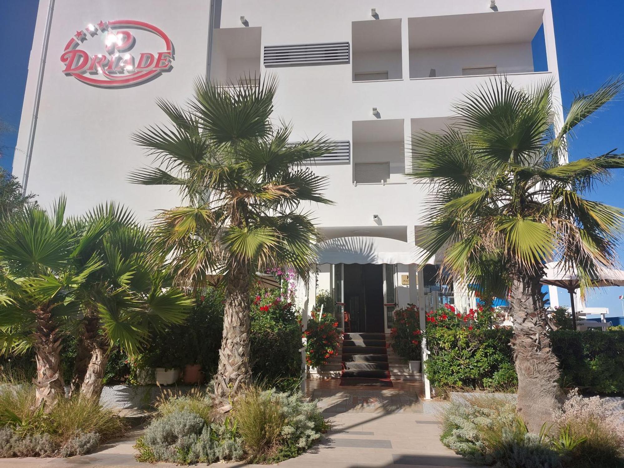 Hotel Driade Sul Mare Rimini Exteriör bild